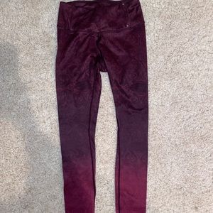 CALIA leggings- Faded Burgundy/purple